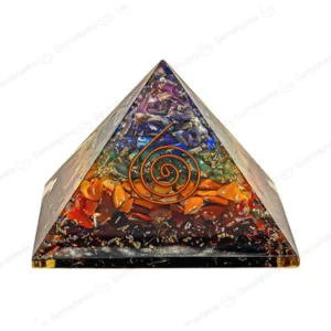 7 chakra onyx pyramid